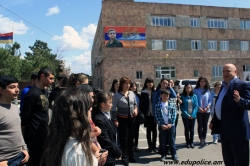 Gavar High School Students Visit the RoA Police Educational Complex