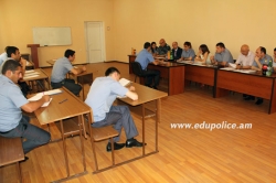 Выпускные экзамены в Образовательном комплексе полиции РА