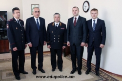 Delegation of the RoA Police Educational Complex Pays a Working Visit to the Omsk Academy of the Ministry of Internal Affairs of Russia