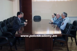 The ongoing visit of delegation of Volgograd Academy MIA in Russia to the RoA Police Educational Complex 