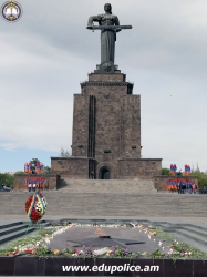 Educational Complex launched a series of events entitled “Month of Great Victories” devoted to the 70th anniversary of victory over fascism in the Great Patriotic War and Artsakh heroic battle