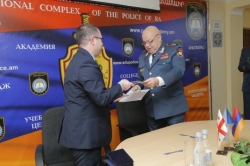 Վրաստանի ՆԳՆ ակադեմիայի պատվիրակության այցը ՀՀ ոստիկանության կրթահամալիր
