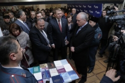 The opening ceremony of the international specialized exhibition on “Education XXI Century”