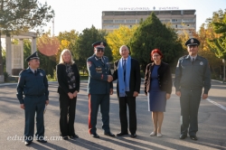 OSCE representatives visited to the Educational Complex 