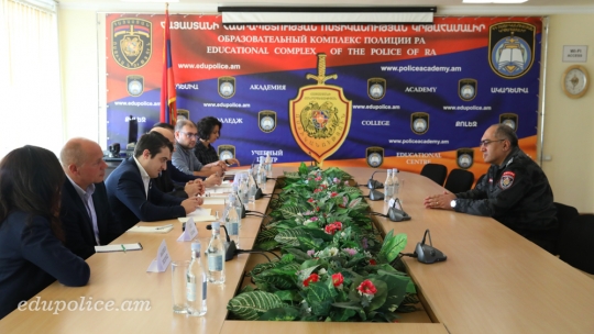 The institutional accreditation process is arranged in Educational Complex of Police of RA