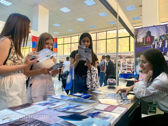 The Educational Complex of Police of RA participated at the “Education and Career EXPO 2022”