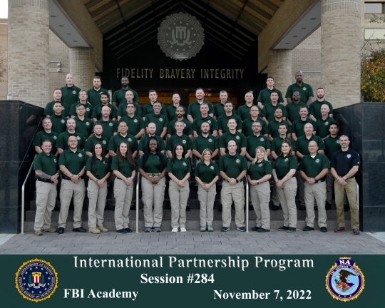 Training Course at the USA Federal Bureau of Investigation 