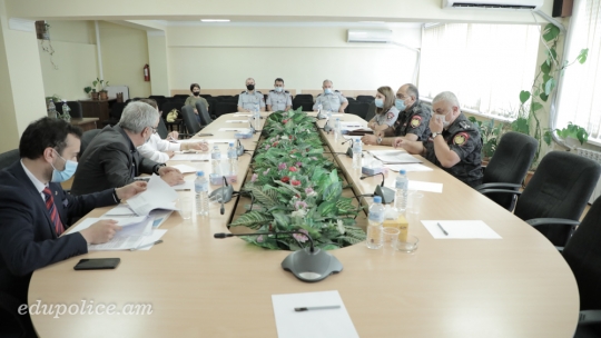 The first meeting of the admission committee of the competition of education and training to be appointed on the duty of Patrol Policing service was held 