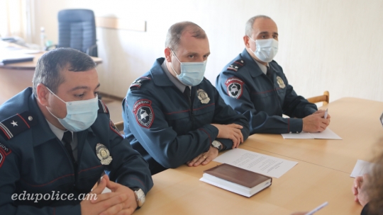 Визит делегации ОБСЕ в Образовательный комплекс полиции РА