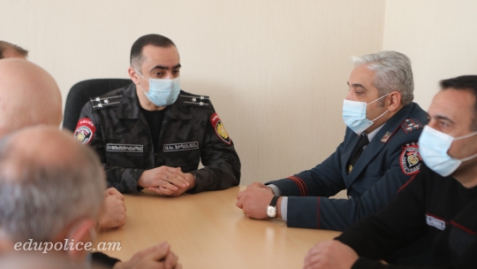 Manuk Muradyan was appointed on the position of the Head of the Educational Complex of Police of RA