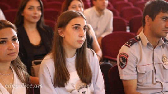 Meeting with the applicants