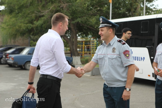 Բելառուսի Հանրապետության ՆԳՆ պատվիրակության այցը Կրթահամալիր