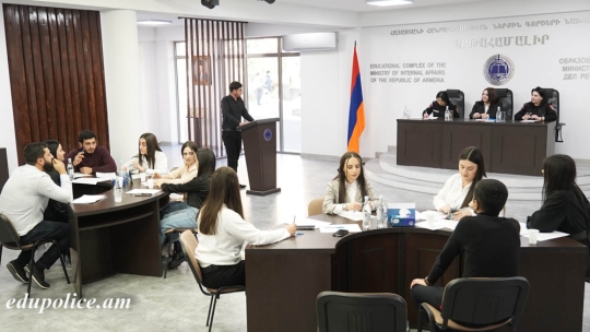 «Մարդը որպես մթնոլորտային օդի աղտոտման հիմնական պատճառ» թեմայով բանավեճ-մրցույթ