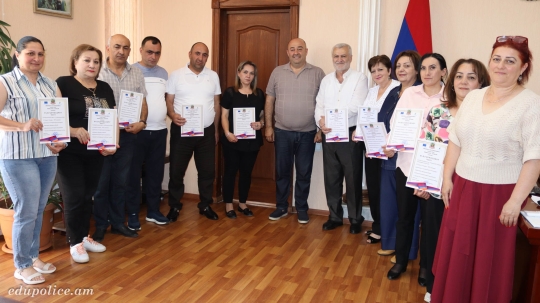 Շնորհակալագիր ՆԳՆ կրթահամալիրին՝ ԵՄ Կայուն էներգիա-2025 շաբաթվա շրջանակում Ստեփանավան համայնքում անցկացված միջոցառումներին ակտիվ մասնակցության  համար