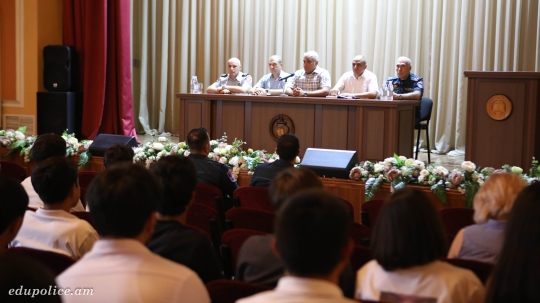 Սեպտեմբերմեկյան հանդիպումներ սովորողների հետ