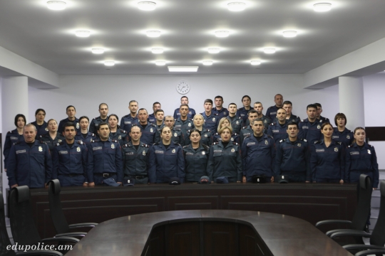 Ոստիկանության ծառայողի երդման  հանդիսավոր արարողություն