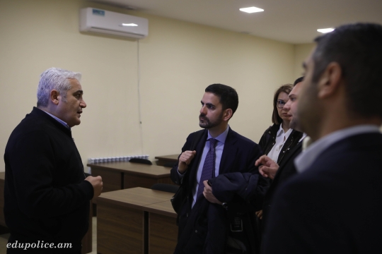 CEPOL-ի մենթորական ծրագրի շրջանակներում Իտալիայի ոստիկանության ներկայացուցչի այցը ՆԳՆ կրթահամալիր