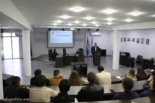 «Գիտելիք, փորձ և համագործակցություն՝ հանուն անվտանգ ապագայի» նախաձեռնության շրջանակում կայացավ հերթական մասնագիտական միջոցառումը