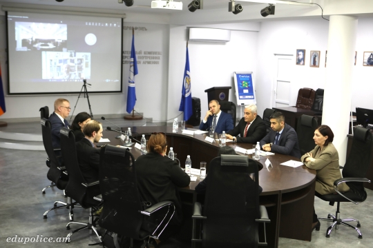 Հանդիպում Անվտանգության ոլորտի կառավարման Ժնևի կենտրոնի ներկայացուցիչների հետ․ ընդլայնվում է ՆԳՆ կրթահամալիրի միջազգային համագործակցությունը