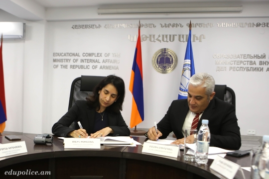 «Հայաստանյան խաղաղության նախաձեռնություն» (API) կազմակերպության և ՀՀ ՆԳՆ կրթահամալիրի միջև կնքվել է փոխըմբռնման հուշագիր