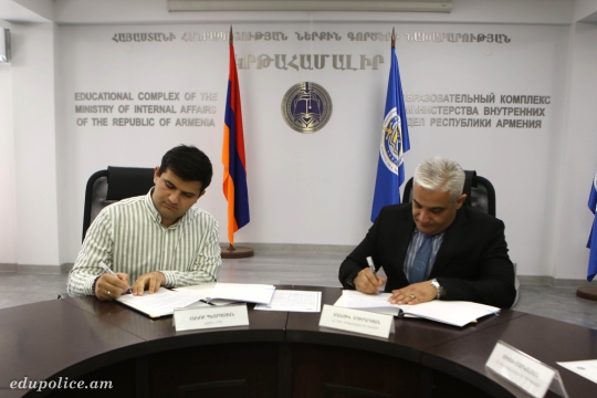 ՀՀ ՆԳՆ կրթահամալիրը և «ԶԳՕՆ» ՍՊԸ-ն ստորագրել են համագործակցության հուշագիր՝ միտված արտակարգ իրավիճակներում անվտանգության մշակույթի զարգացմանը