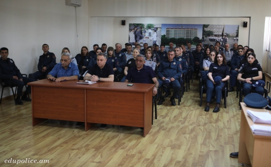 Ապագա համայնքային ոստիկանները հրահանգավորվեցին պրակտիկայի մեկնարկից առաջ