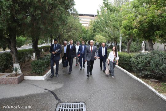 ՀՀ ՆԳՆ կրթահամալիրն ու INL-ը քննարկել են համագործակցության հետագա ուղղությունները